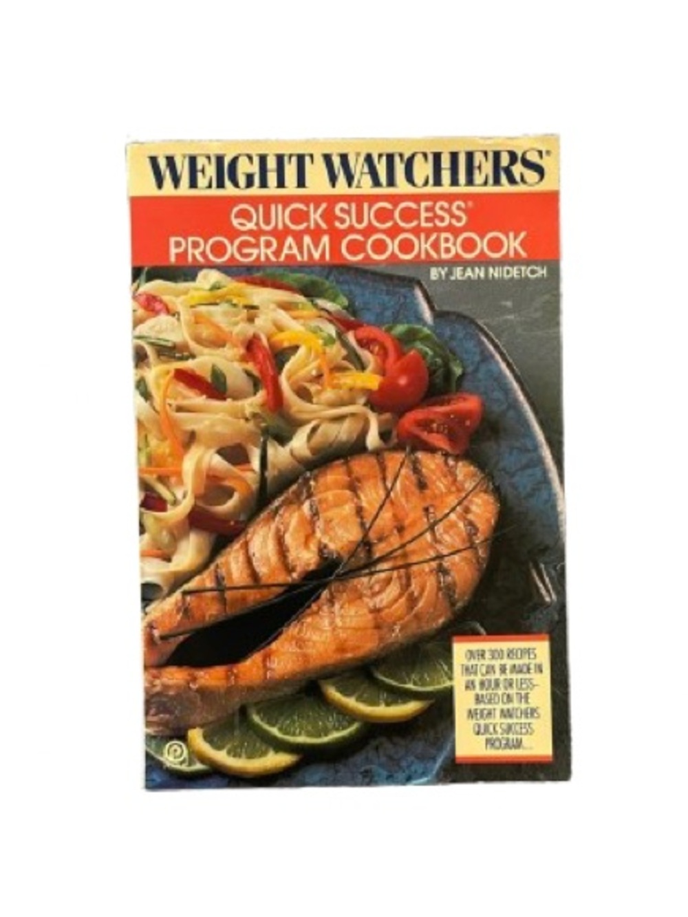 Vintage 80s Weight Watchers Quick Success Program Cookbook 300 Recipes